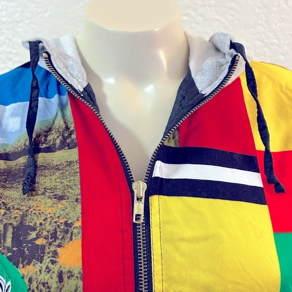 GIACCA Young gallery 80’s Vintage hooded jacket SMALL NWT